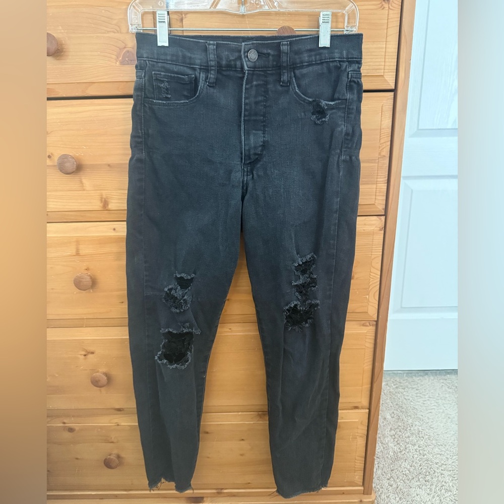 GAP Women’s Black Distressed Jegging Jeans